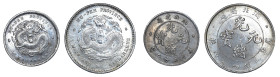China Hupeh Province (1895-1907), 2 coin lot, 10 & 20 Cents. EF to AU Conditions.

10 Cents, EF condition. Y#124.1

20 Cents, AU condition. Y#125.1