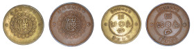 China 1(1912), 2 coin lot, 20 & 50 Cash. 

20 Cash 1(1912), EF Condition. Y#448

50 Cash 1(1912), EF Condition. Y#449