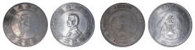 China Republic (1927), 2 coin lot, 1 Dollar. Vf-EF condition.

Catalogue # 318a.1