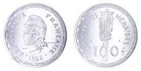 New Hebrides 1966, ESSAI 100 Francs. Lec-58 Silver

Graded PF 66 ULTRA CAMEO by NGC. Only 2 coins graded higher by NGC. Mintage 3000