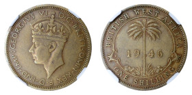 British West Africa 1946H 1S

Graded XF 40 by NGC. Only 1 coins graded higher by NGC. Rare date.

KM-23