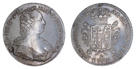 Austrian Netherlands, 1753 R, 1 Ducaton, VF condition. Hand mintmark, lower mintage.

KM-8, Dav.#1280