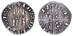 Brabant 1294-1312, Jean 1st, Brussels, Esterlin au Chastel, VF+ condition.