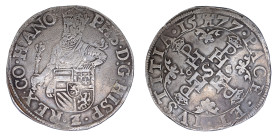 Spanish Netherlands 1577, Mainaut-Mons, 1/2 Ecu, F-VF condition