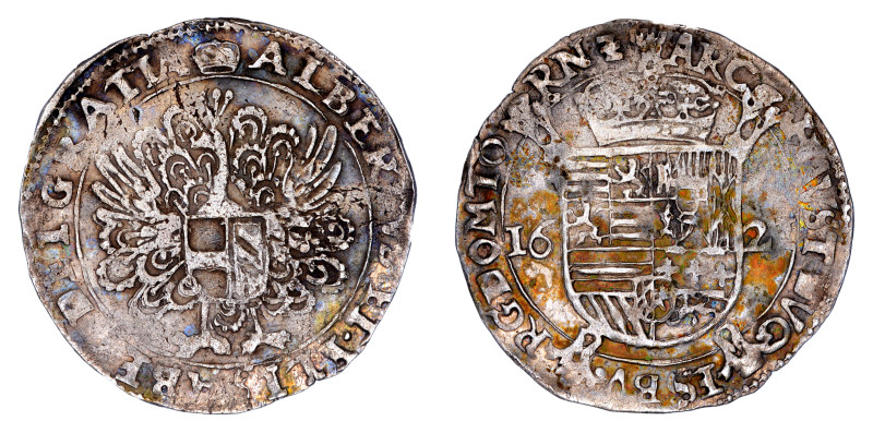 Spanish Netherlands Tournai, 1621, 1 Escalin,.Fine condition.

KM-23