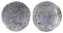 Spanish Netherlands Bruges, 1629,1/4 Patagon. Fine condition.

KM-37