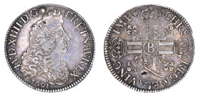 France 1691 B, 1 Ecu. AVF condition.

KM-275.2