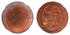 France 1792, 5 S. Maz-145 Bronze

Graded MS 62 RB by NGC. Fully struck, lustrous red/brown surfaces.