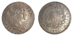 France 1810 A, 1 Franc. EF condition.

KM-692.1