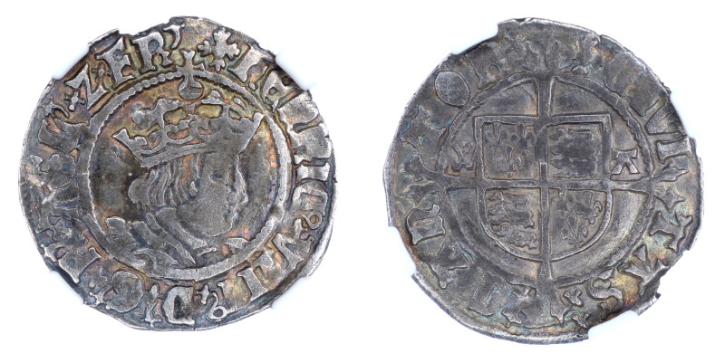 England (1509-26)WA 2P (1/2 Groat), Canterbury S-2321 Henry Viii

Graded XF 40 b...