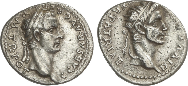 Roman Coins
Denario. 37 d.C. CALÍGULA Y AUGUSTO. Anv.: C.CAESAR AVG. GERM. P. M...