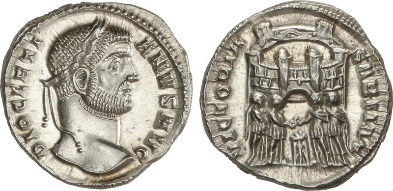 Roman Coins
Argénteo o Silícua. 294 d.C. DIOCLECIANO. Anv.: DIOCLETIANVS AVG. B...