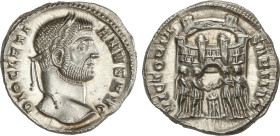 Roman Coins
Argénteo o Silícua. 294 d.C. DIOCLECIANO. Anv.: DIOCLETIANVS AVG. Busto a derecha. Rev.: VICTORIA SARMAT. Los cuatro cesares, en sacrific...