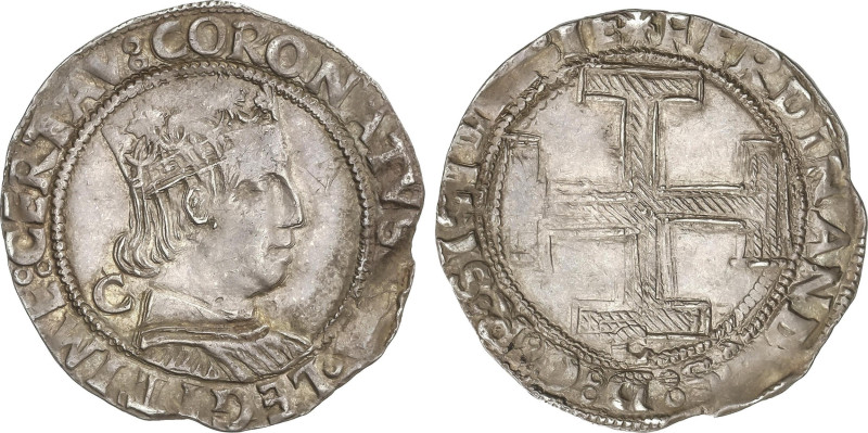 Medieval Coins
Coronat. FERRAN I. NÀPOLS. Anv.: CORONATVS: QA: LIGITIME: CERTAV...