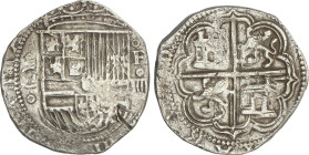 Spanish Monarchy
4 Reales. S/F. GRANADA. F. 13,53 grs. G entre roeles - Escudo - F/IIII. ESCASA. AC-484. MBC.