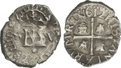 Spanish Monarchy
1/2 Real. 1612. SEVILLA. V. 1,53 grs. ESCASA. AC-434. MBC/MBC+.
