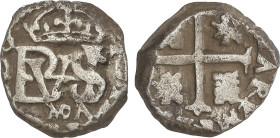 Spanish Monarchy
17 Maravedís. (1643). MADRID. 1,40 grs. MUY ESCASA. AC-555. MBC.