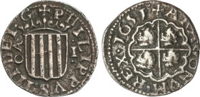 Spanish Monarchy
1 Real. 1651. ZARAGOZA. 3,01 grs. (Oxidaciones). RARA. Cal-1127. MBC.