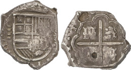 Spanish Monarchy
4 Reales. 16(30). CARTAGENA DE INDIAS. (RNE). 13,66 grs. Valor de la moneda en IIII vertical a izquierda que coincide con este tipo ...