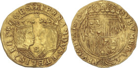 Spanish Monarchy
Trentí. 1630. BARCELONA. Anv.: FERNANDVS. ET ELISABET REGES: Bustos coronados y afrontados en el centro, arriba estrella, debajo B. ...