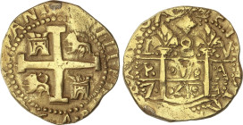 Spanish Monarchy
8 Escudos. 1744. LIMA. V. Anv.: HISPANI. 26,88 grs. (Descolgada, leves restos de soldadura). MUY RARA. AC-2163; XC-340. MBC+.
