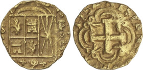 Spanish Monarchy
2 Escudos. 1752. SANTA FE DE NUEVO REINO. S. Anv.: Leones y castillos. 6,70 grs. Fecha completa. RARA. AC-672. EBC-.
