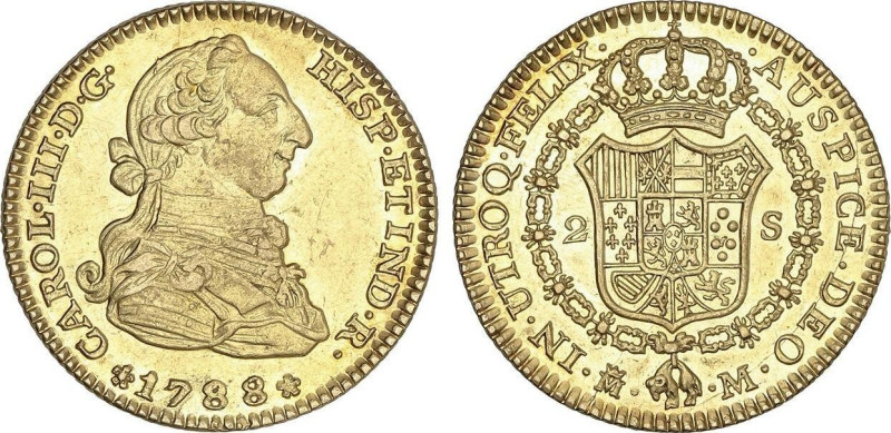 Spanish Monarchy
2 Escudos. 1788. MADRID. M. Encapsulada por NGC AU 58 (nº 5786...