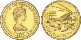 World Coins
150 Dollars. 1976. ELIZABETH II. 8,21 grs. AU. Spiny Lobster. Fr-19; KM-51. SC.