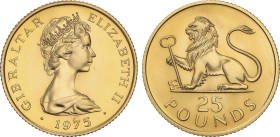 World Coins
25 Pounds. 1975. ELIZABETH II. 7,80 grs. AU. 250 Aniversario de la introducción de la Libra Esterlina Británica. Tirada: 2.395 piezas. ES...