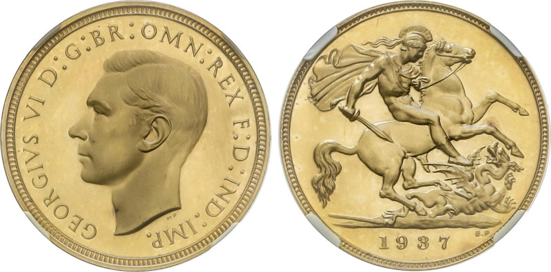 World Coins
1/2 Sovereign. 1937. GEORGE VI. Encapsulada por NGC PROOF DETAILS O...