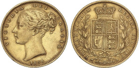 World Coins
Sovereign. 1850. VICTORIA. 7,94 grs. AU. Fr-387e; KM-736.1. MBC+.