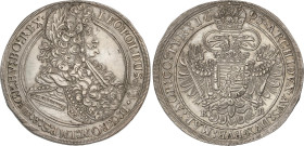 World Coins
Thaler. 1695. LEOPOLD I. KREMNITZ. 28,69 grs. AR. Dav-3264; KM-214.8. EBC-.