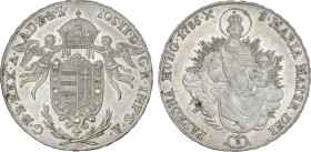 World Coins
Thaler. 1786. JOSEPH II. KREMNITZ. 28,01 grs. AR. Brillo original. Bella pieza. Dav-1169; KM-400.2. EBC.