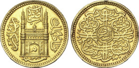 World Coins
Ashrafi. 1325H. ESTADOS PRINCIPESCOS. MIR MAHBUB ALI KHAN II (1868-1911). HYDERABAD. 10,85 grs. AU. (Restos de soldadura en canto por hab...