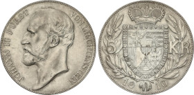 World Coins
5 Kronen. 1910. JOHANN II. 23,93 grs. AR. Y-4. EBC.