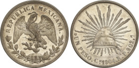 World Coins
8 Reales. 1904-Cn R.P. 26,99 grs. AR. Brillo original. (Leves golpecitos). KM-409. EBC+.