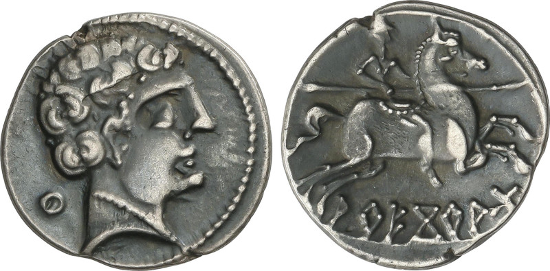Celtiberian Coins
Denario. 150-20 a.C. ARECORATAS (ÁGREDA, Soria). Anv.: Cabeza...
