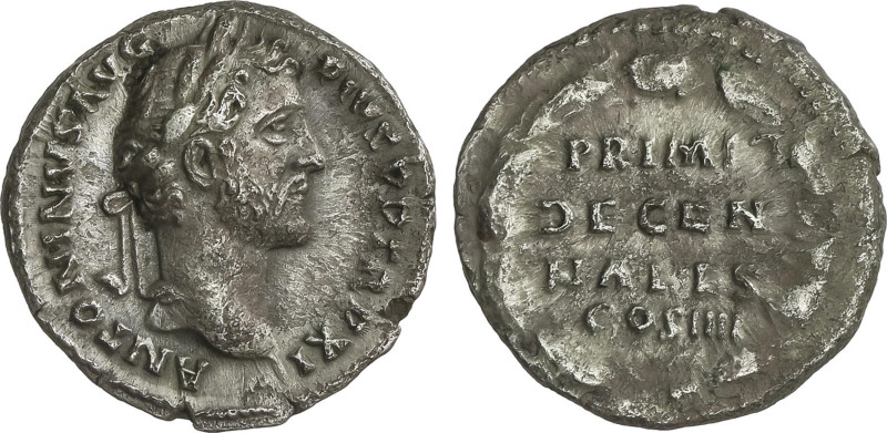 Roman Coins
Denario. 138-161 d.C. ANTONINO PÍO. Anv.: ANTONINVS AVG PIVS P P TR...