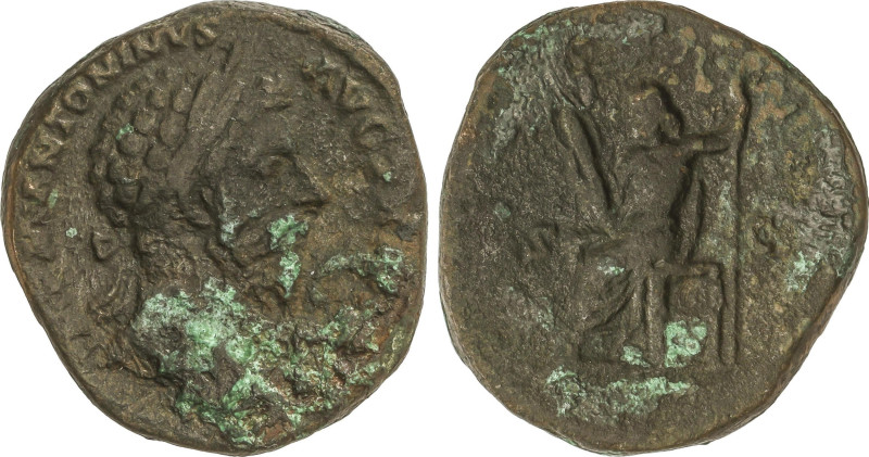 Roman Coins
Sestercio. 170-171 d.C. MARCO AURELIO. Anv.: M. ANTONINVS AVG TR. P...