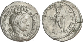 Roman Coins
Denario. 233-235 d.C. ALEJANDRO SEVERO. Anv.: IMP. C. M. AVR. SEV. ALEXAND. AVG. Busto laureado a derecha. Rev.: IOVI CONSERVATORI. Júpit...