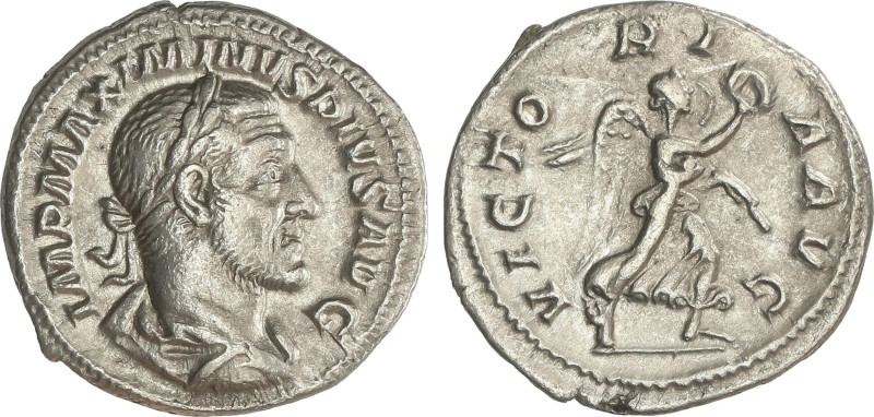 Roman Coins
Denario. 235-238 d.C. MAXIMINO I. Anv.: IMP. MAXIMINVS PIVS AVG. Bu...