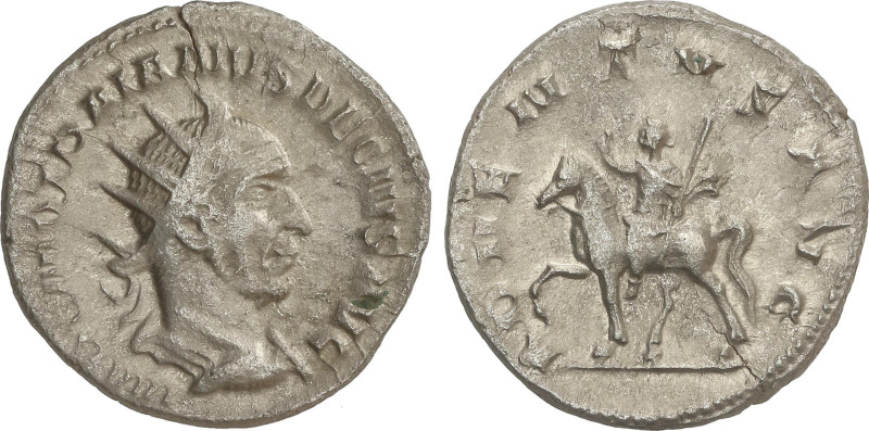 Roman Coins
Antoniniano. 249-251 d.C. TRAJANO DECIO. Rev.: ADVENTVS AVG. Trajan...