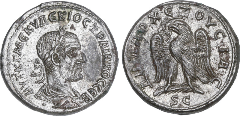 Roman Coins
Tetradracma. Acuñada el 249-251 d.C. TRAJANO DECIO. ANTIOQUIA. Anv....