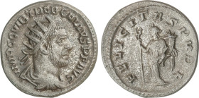 Roman Coins
Antoniniano. 251-253 d.C. TREBONIANO GALO. Rev.: FELICITAS PVBL. Felicidad en pie a izquierda. 4,58 grs. AR. C-34; RIC-82. EBC/EBC-.