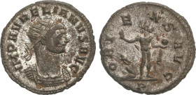 Roman Coins
Antoniniano. 270-275 d.C. AURELIANO. Rev.: ORIENS AVG. Sol en pie a izquierda con globo, un cautivo a sus pies. 4,25 grs. Ve. Conserva pl...