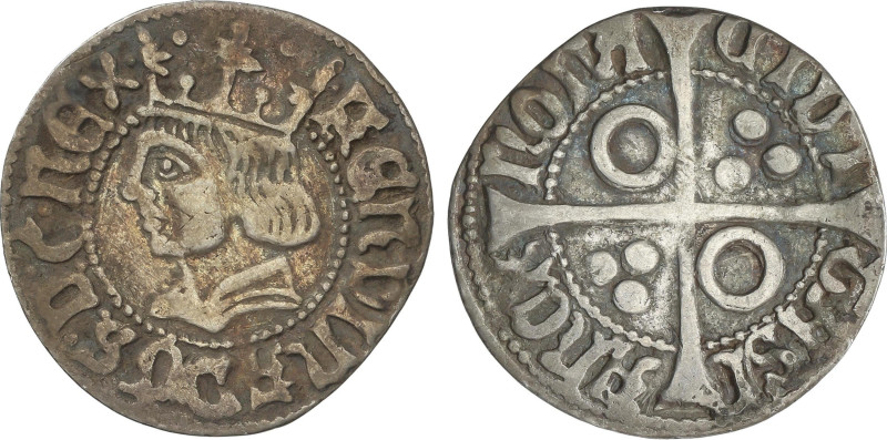 Medieval Coins
Croat. FERRAN II. BARCELONA. Anv.: FERDINANDUS:D:G:REX. Busto ju...