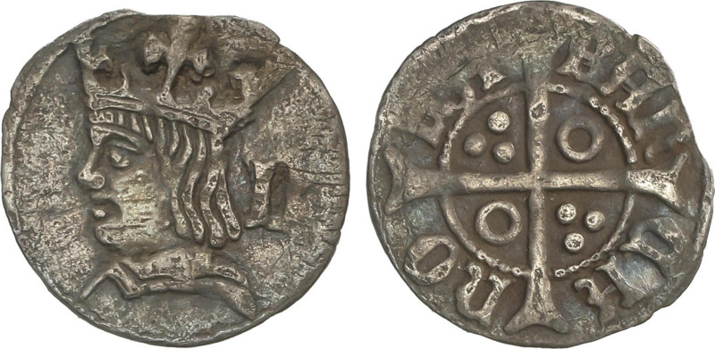 Medieval Coins
1/4 Croat. FERRAN II. BARCELONA. Anv.: Busto coronado a izquierd...