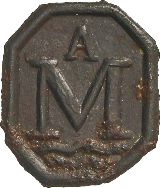 Medieval Coins
Pellofa. BARCELONA. SANTA MARIA DEL MAR. 0,43 grs. Latón. Cru-12...