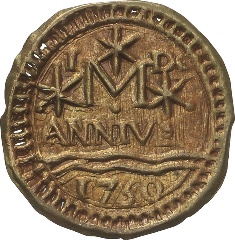 Medieval Coins
Pellofa de 1 Diner. 1750. BARCELONA. SANTA MARIA DEL MAR. 0,26 g...