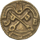Medieval Coins
Pellofa. LA PIETAT. VIC. 0,6 grs. Latón. 6 Tumbado. RARA. Cru-2260. MBC+.